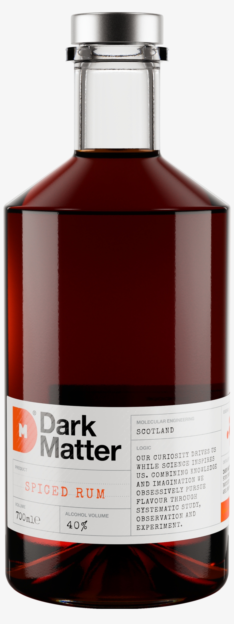 What We Did - Dark Matter Rum Bottle, transparent png #2917924