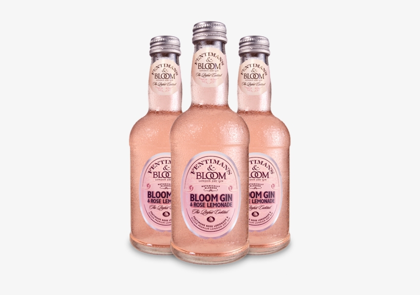 Rose Lemonade & Bloom Gin - Fentimans Bloom Gin & Rose Lemonade, transparent png #2918154