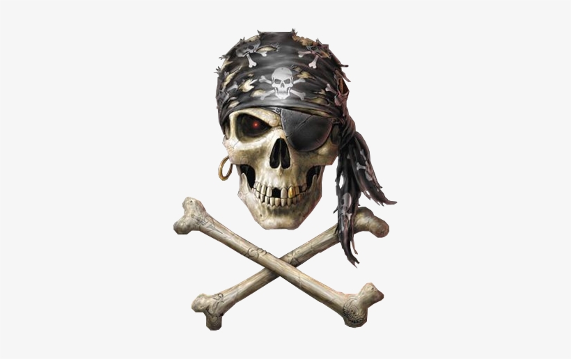 Skull-010 - Skull Pirates, transparent png #2918363