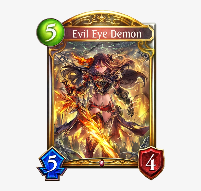 Unevolved Evil Eye Demon Evolved Evil Eye Demon - Evil Eye Demon Shadowverse, transparent png #2918679