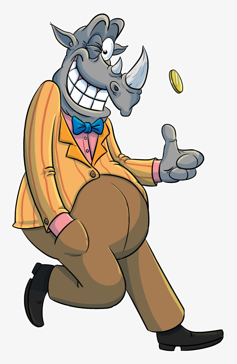 Ricky-rhino - Portable Network Graphics, transparent png #2918680