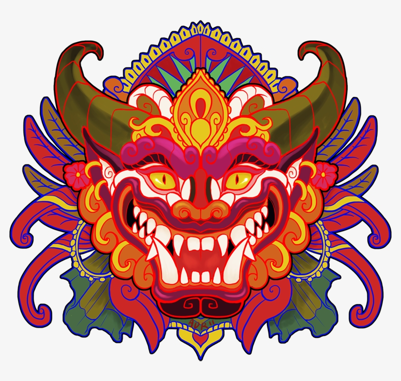 Bali Demon - Bali Mask, transparent png #2918847