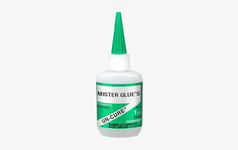 How To Remove Super Glue Type Glues From Fabric - Bob Smith Industries 1 Oz Un-cure Ca Debonder 3 Pack, transparent png #2919238