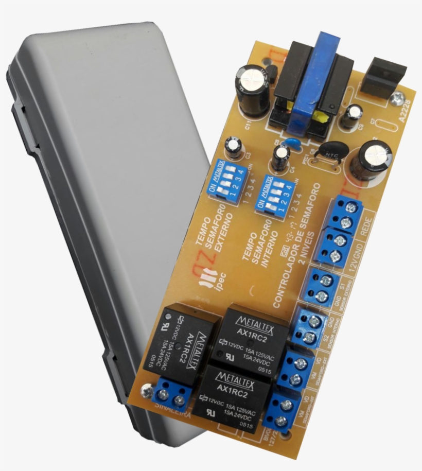 Controlador De Semáforo 2 Níveis - Electronics, transparent png #2919512