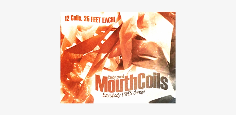 Serpentina Para Boca - Mouth Coils 25 Foot (black/orange) By Candy Brand -, transparent png #2919949