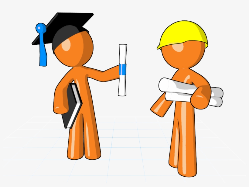 Education Clipart Educated Person - Education And Employment Cartoon, transparent png #2920990
