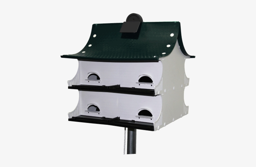 Great Eight Purple Martin House - Great Eight Purple Martins Bird Houses, transparent png #2921571