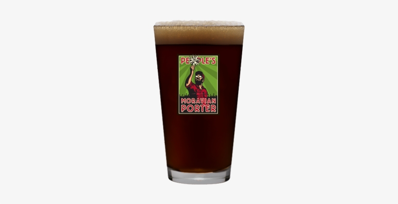 Moravian Porter Pint Glass - Pint Glass, transparent png #2921628