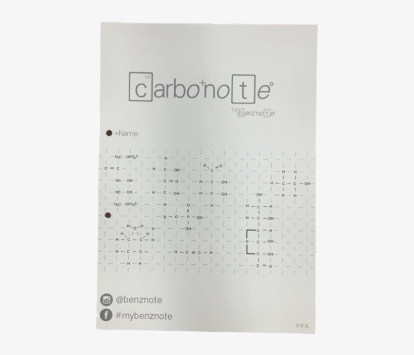 Carbonote 40 Pages - Document, transparent png #2921974