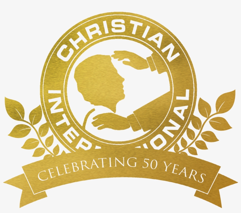 50th Logo Final - Christian International, transparent png #2922813