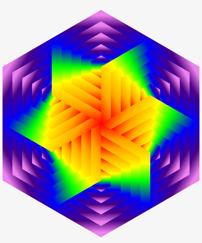 This Free Icons Png Design Of Masked Hexagons 3, transparent png #2922875