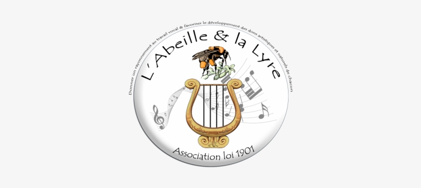 Logo Abeille Lyre - Glantop Fish Stingray-shaped Portable Wireless Usb, transparent png #2922927