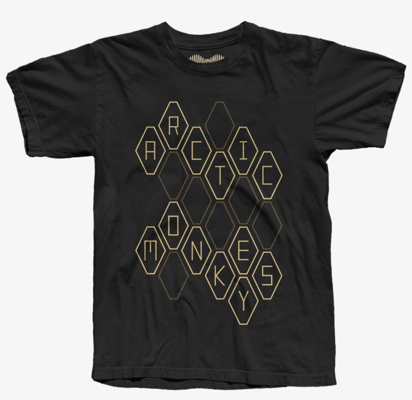 'am Hexagons' T-shirt - Arctic Monkeys Tour T Shirt, transparent png #2923018