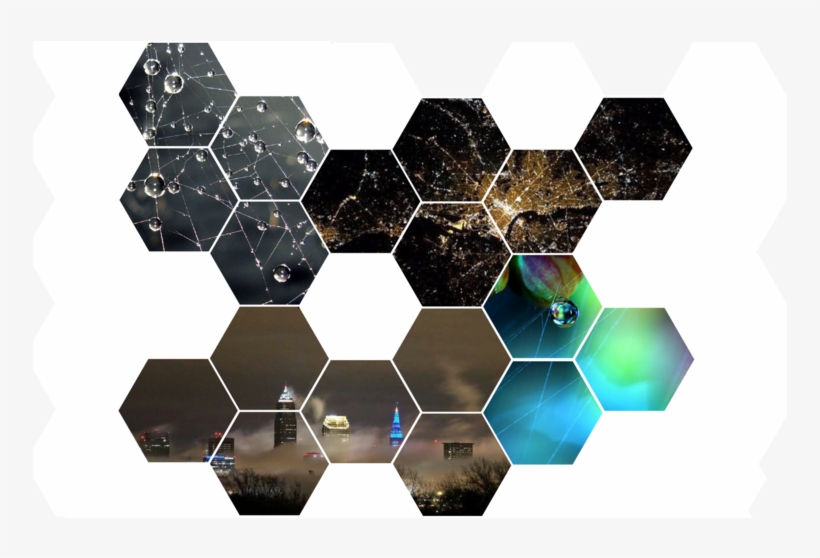 Hexagons, transparent png #2923067