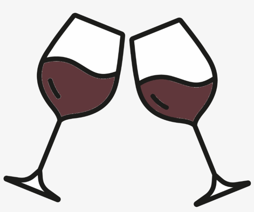 Whether You're Planning Your Next Party Or Just Want - Black And White Wine Glass Clipart Png, transparent png #2923169