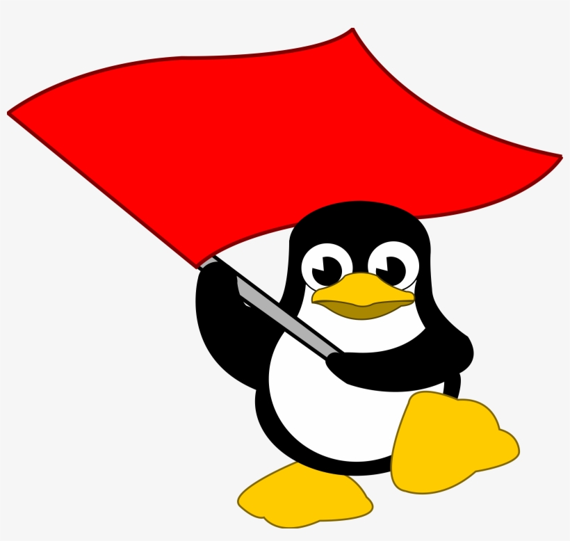 This Free Icons Png Design Of Tux Bandera, transparent png #2923314