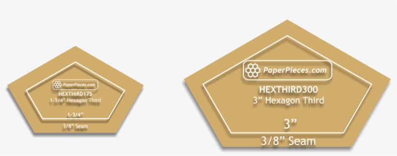 Acrylic Cutting Templates For Liz And Kim Blocks - Paperpieces Glorious Hexagons Acryl Template Toevoeging, transparent png #2923371