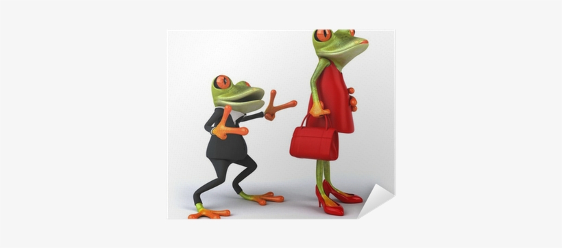 Funny Frog With Couple, transparent png #2923524
