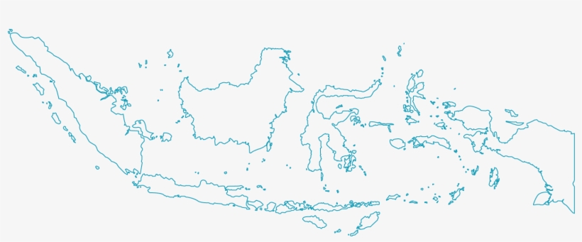 Mosaique Seribu - Map Of Indonesia, transparent png #2923658