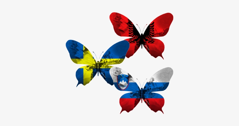 Son Banderas Con El Logotipo De Este Año, Que Por Cierto, - Eurovision Song Contest 2013, transparent png #2923721