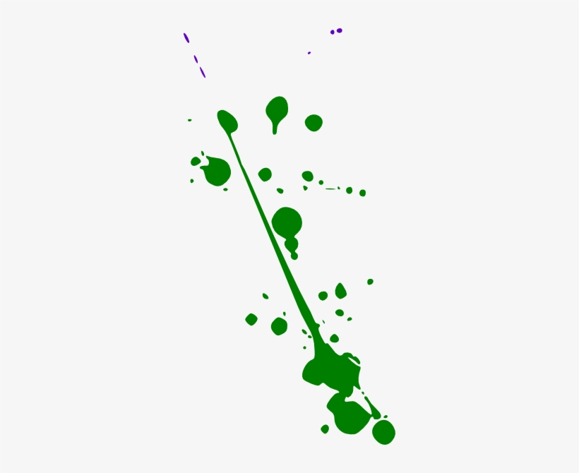 Green Splatter - Green Paint Splatter Png, transparent png #2923756