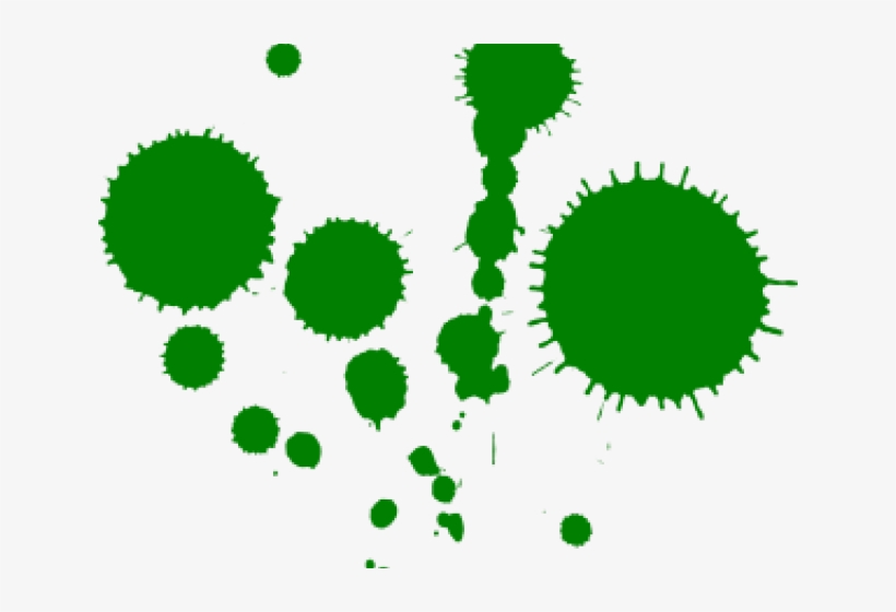 Dark Green Splash Paint Clipart, transparent png #2923795