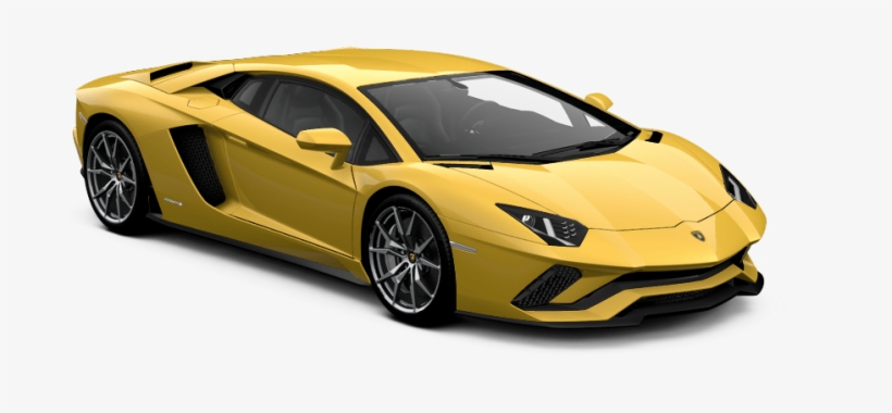 Lamborghini Aventador Yellow Png, transparent png #2923870