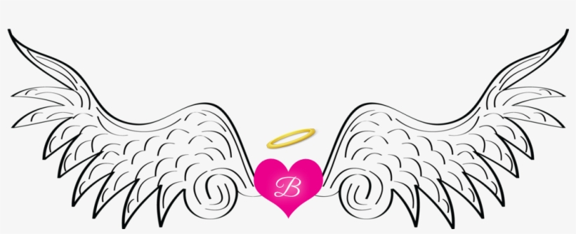 B Angel Wings - Angel Wings Clipart Png, transparent png #2924723