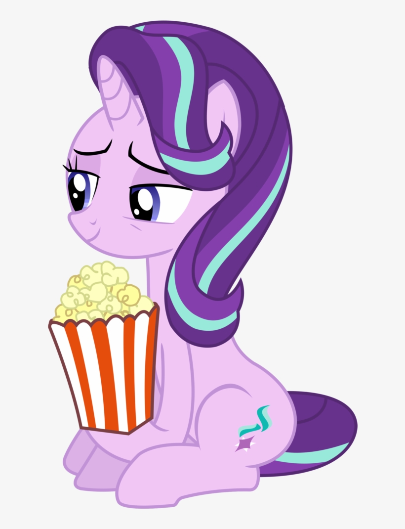 Sketchmcreations, Food, Popcorn, Safe, Simple Background, - Starlight Glimmer Popcorn, transparent png #2924965