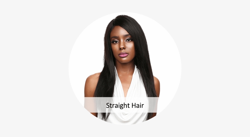 Straight Hair Wave - Lace Wig, transparent png #2925027