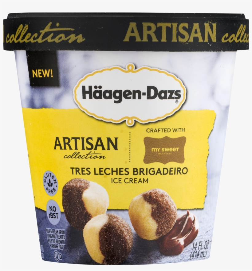 Haagen-dazs Artisan Collection Tres Leches Brigadeiro - Häagen Dazs New Collection, transparent png #2925322