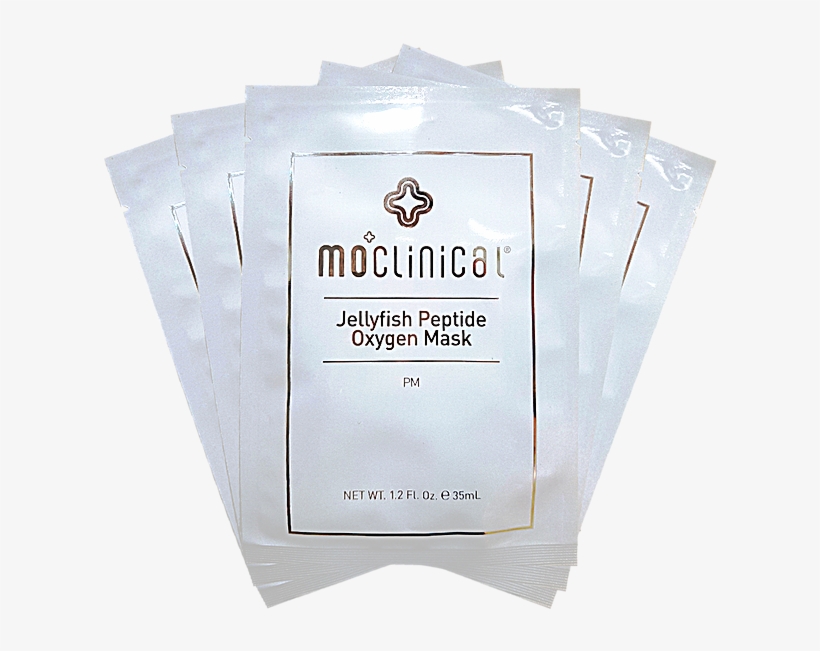 Jellyfish Peptide Oxygen Mask - Label, transparent png #2925506