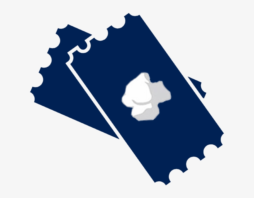 Todo El Cine, Todos Tus Cines - Ticket Silhouette Png, transparent png #2925659