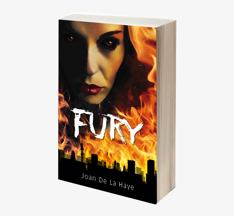 Fury 3d Book Cover Edit - Fury: A Supernatural Horror Novel, transparent png #2926037