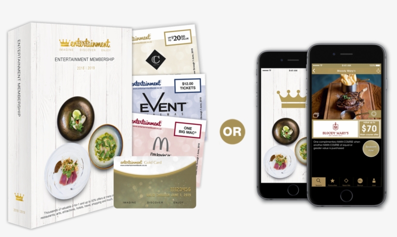 1819 3d Book Vouchers 2 Phones Nz Pic - Entertainment Book 2018 19, transparent png #2926145