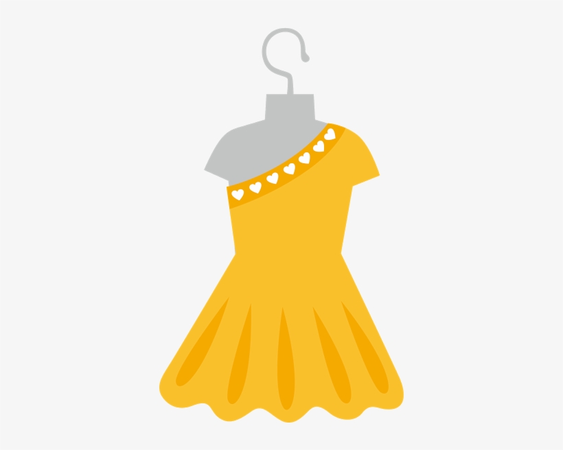 Red Dress Clipart Ropa - Vestidos Clip Art, transparent png #2926533