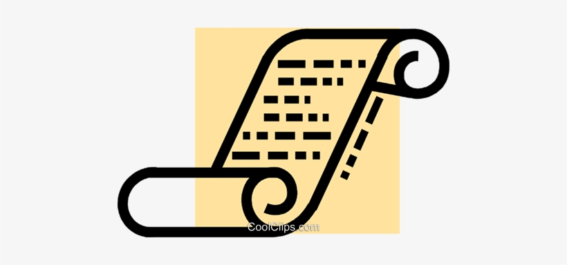 Rola E Pergaminho Livre De Direitos Vetores Clip Art, transparent png #2926616