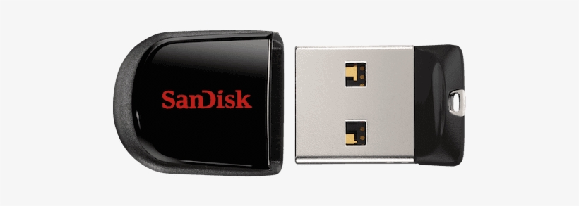Cruzer Fit™ Usb Flash Drive - Sandisk Cruzer Fit 64 Gb Flash Drive - Usb 2.0, transparent png #2926972