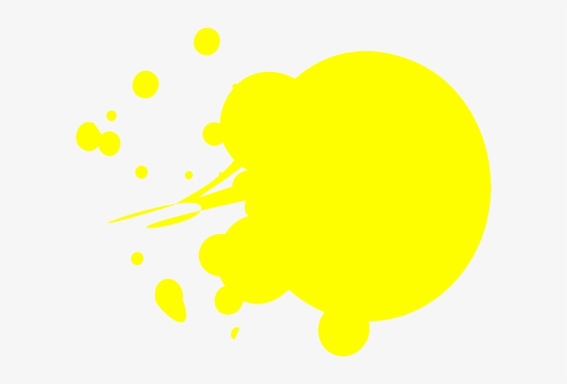 Yellow Dot Splat Clip Art At Clker Clip Art Free Transparent PNG