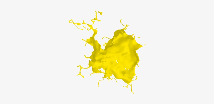 Yellow Splash Png - Touch The Sky - Lui Young - Download, transparent png #2927197