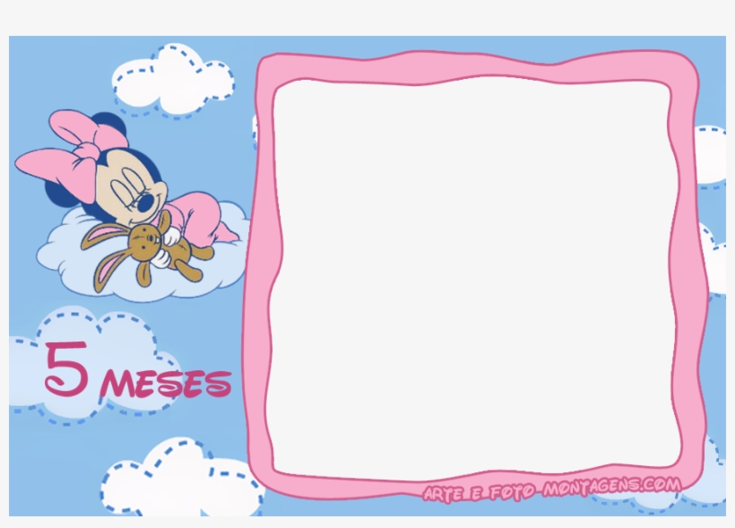 Minnie-05meses - Disney, transparent png #2927370