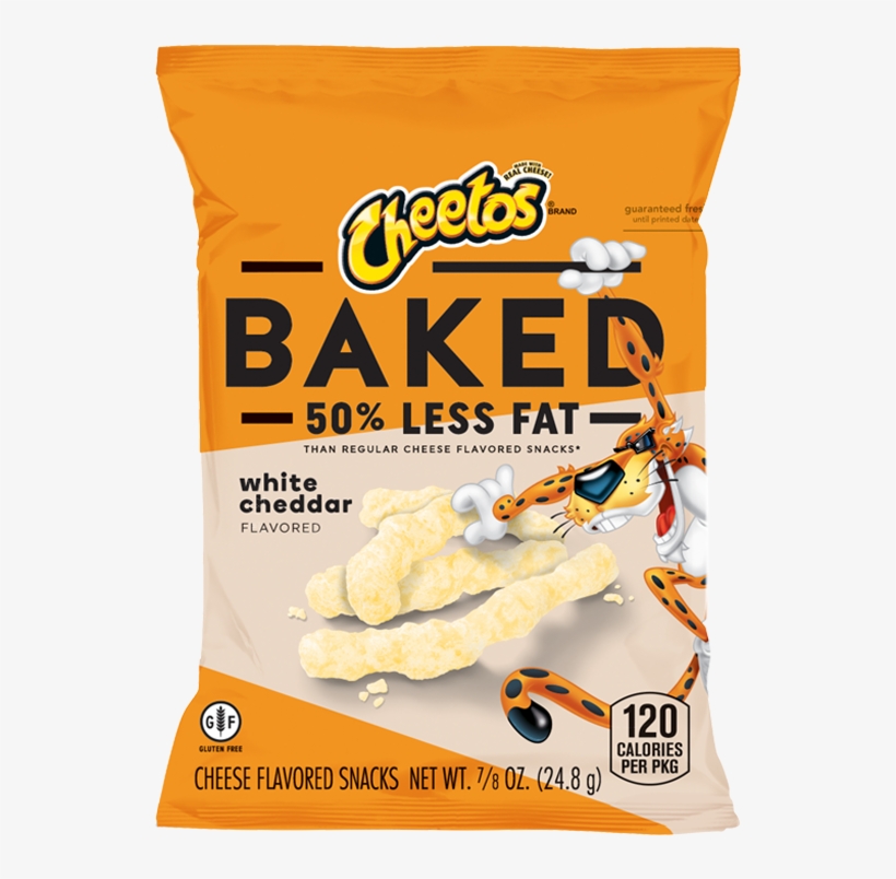 Cheetos® Baked Whole Grain Rich White Cheddar Cheese - Baked Cheetos, transparent png #2927496