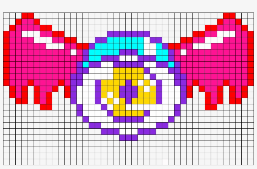 Creepy Eye Perler Bead Pattern / Bead Sprite - Bead, transparent png #2927616