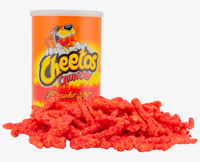 Cheetos - Cheetos Cheetos Flaming Hot Crunchy Snack -, transparent png #2927783