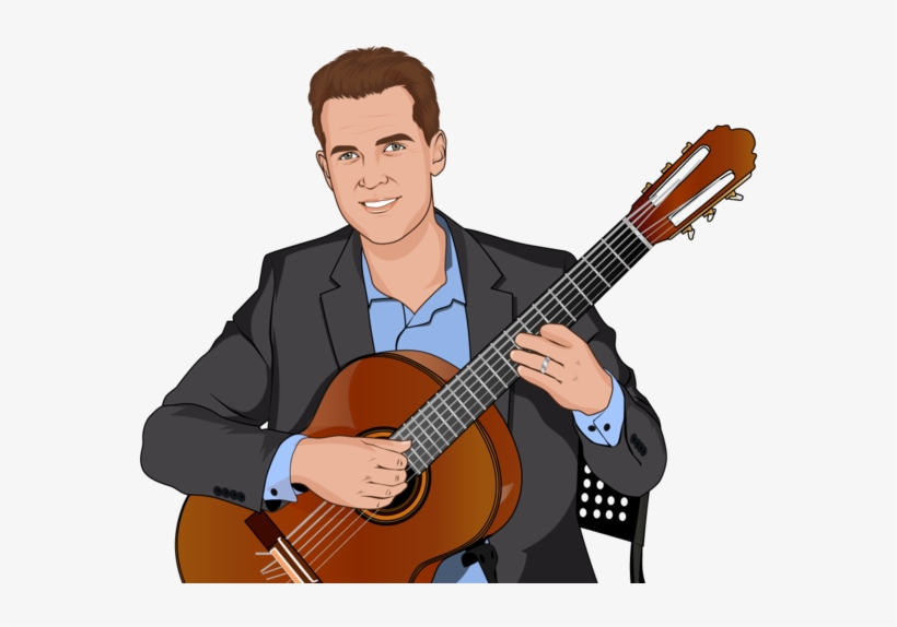 Listen To Jim's Radio Interview With Kdwa Am 1460 Radio - Guitar Player Cartoon Png, transparent png #2928136