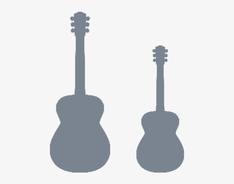 Tamaño - Acoustic Guitar, transparent png #2928418