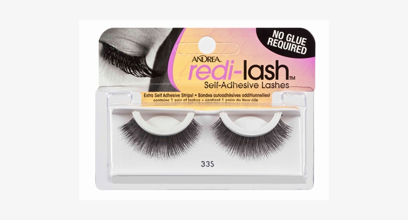 33 Redi-lash Self Adhesive Lash - Andrea Redi-lash 33s Self-adhesive Lashes, transparent png #2928442