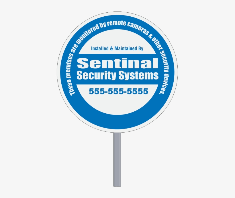 Security Yard Signs, transparent png #2928722