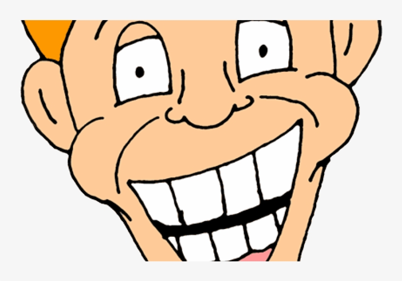 Cool Goatee Shapes - Big Smile Clip Art, transparent png #2928774