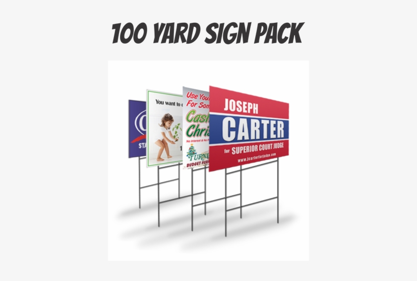 18" X 24" Yard Signs Are A Great Way To Advertise Your - We Make Yard Signs, transparent png #2928981